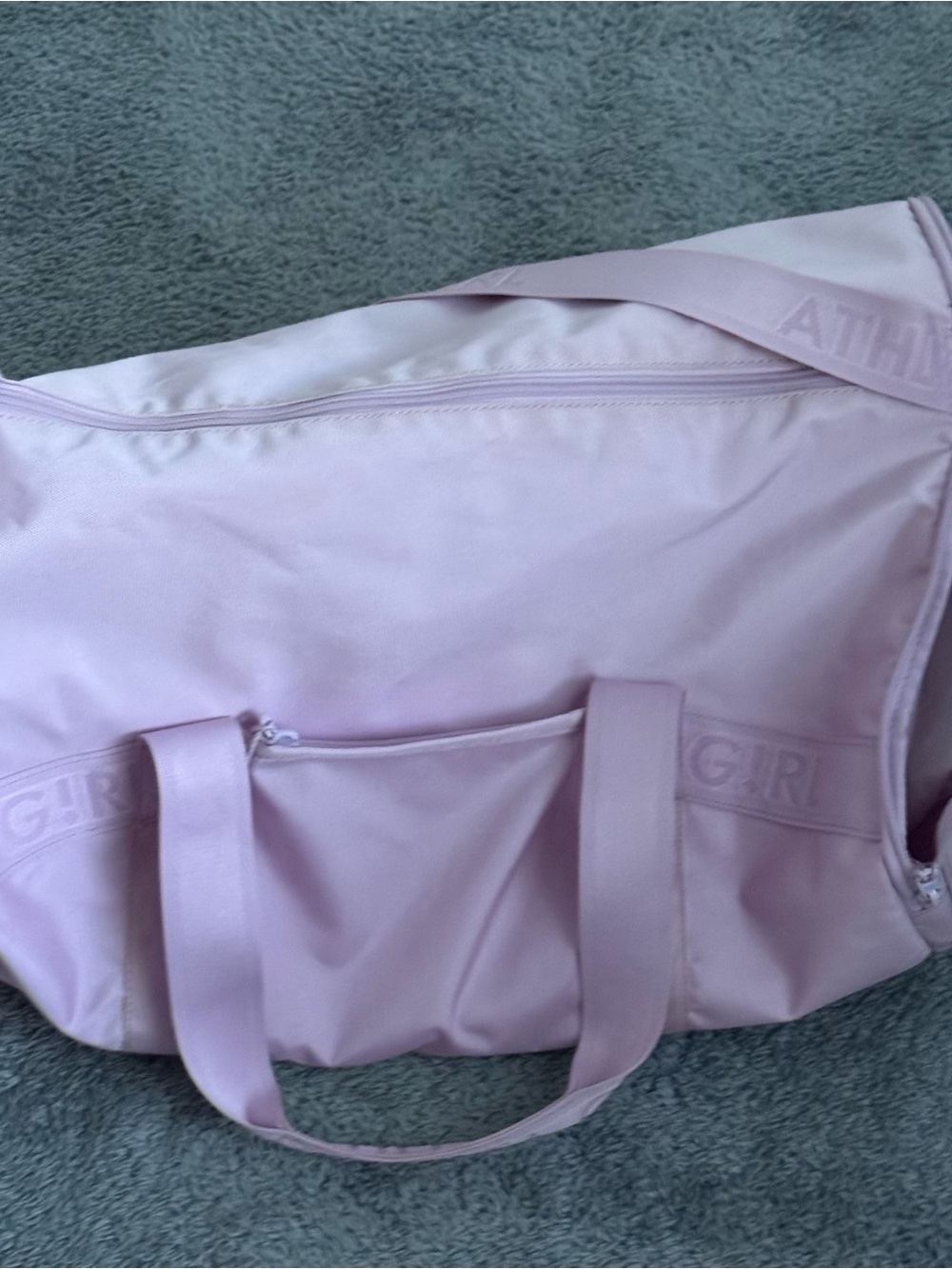 Athleta Girl Pink Duffel Bag - Weekend & Gym Bag